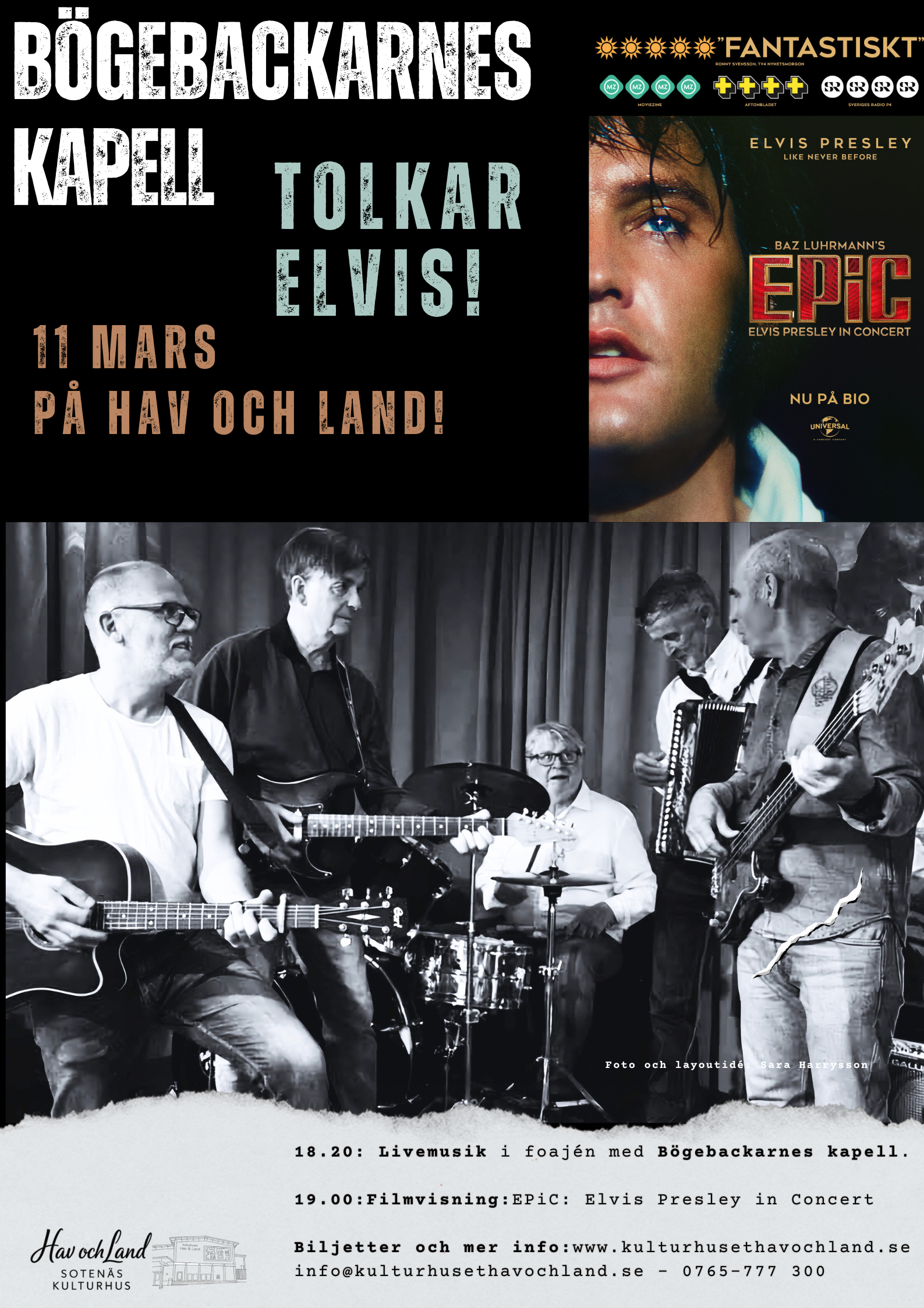 Affisch: EPiC: Elvis Presley in Concert